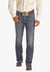 Rock and Roll Mens Vintage Slim Fit Stretch Straight jean