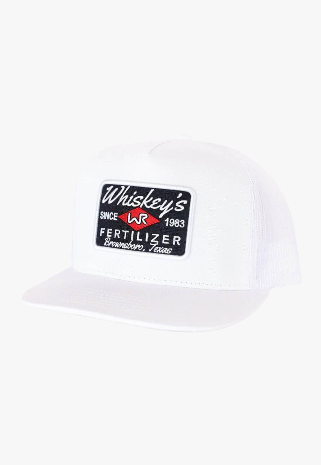 Whiskey Bent Hat Co Icy White Fertilizer Cap