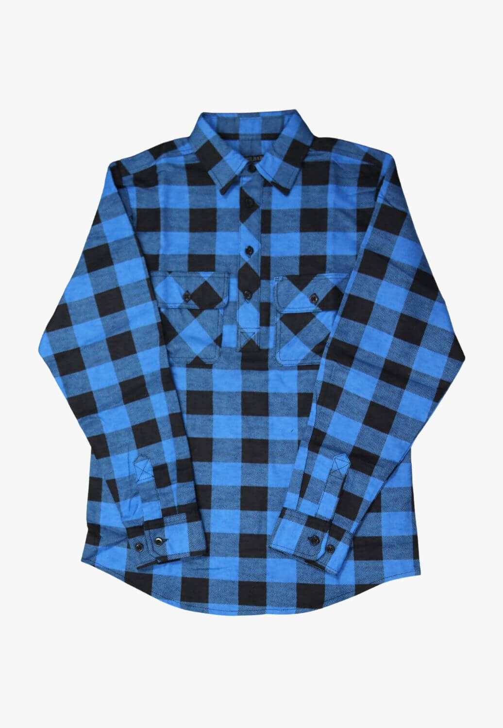 Ritemate Kids Closed Front Flannelette Shirt RM123KCF
