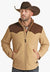 Rock and Roll Mens Vingtage Corduroy Yoke Jacket