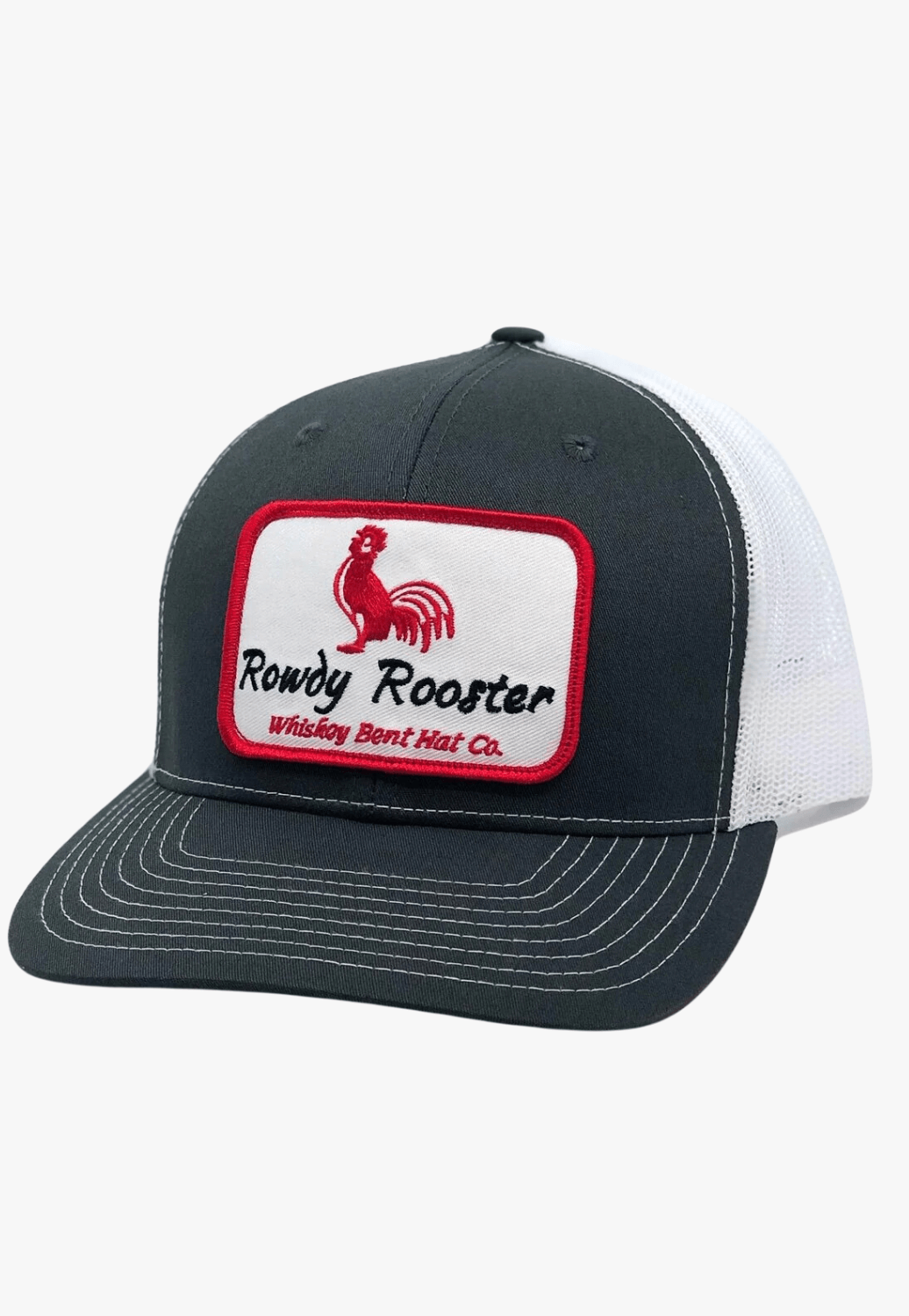 Whiskey Bent Hat Co Rowdy Rooster Trucker Cap