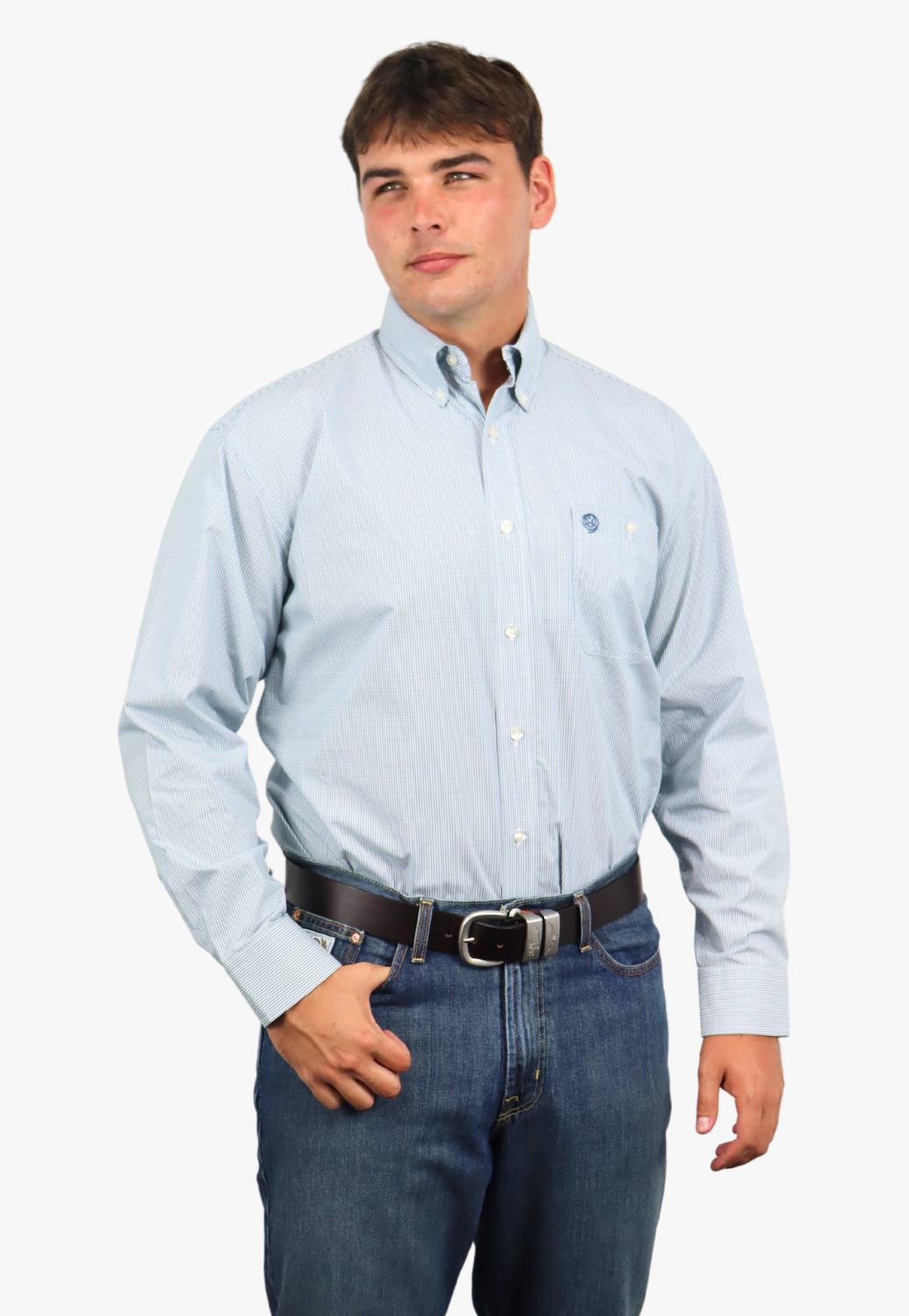 Wrangler Mens George Long Sleeve Shirt