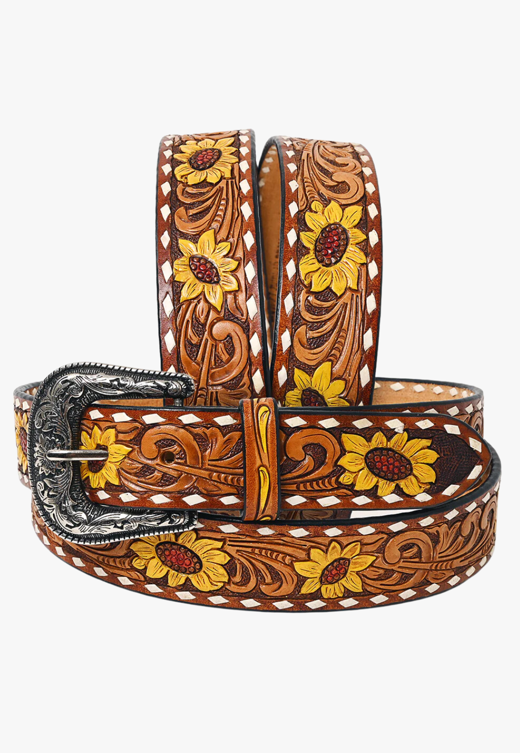 American Darling Womens Tooled Belt