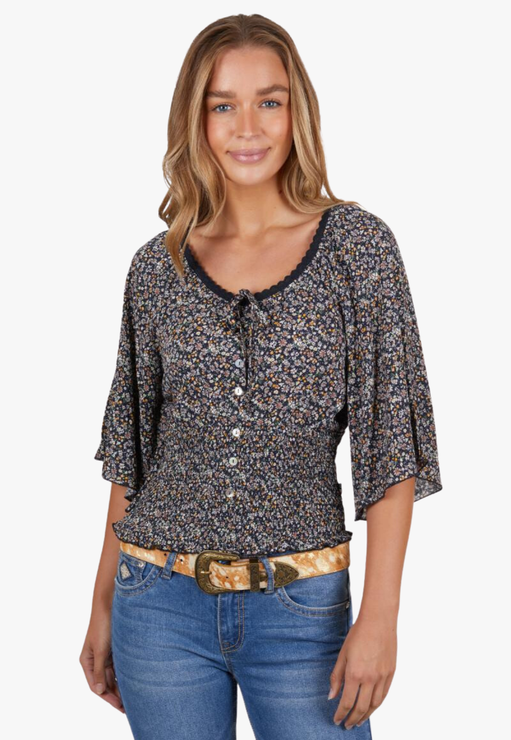 Pure Western Womens Maggie Blouse