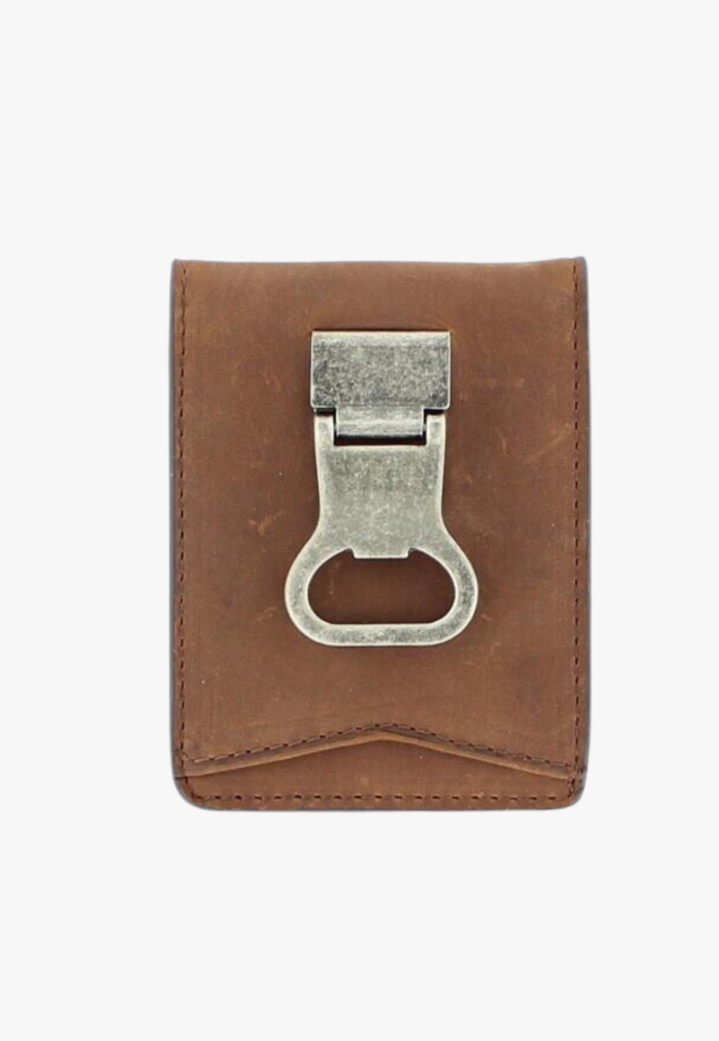 Nocona Mens Metal Clip Bifold Wallet