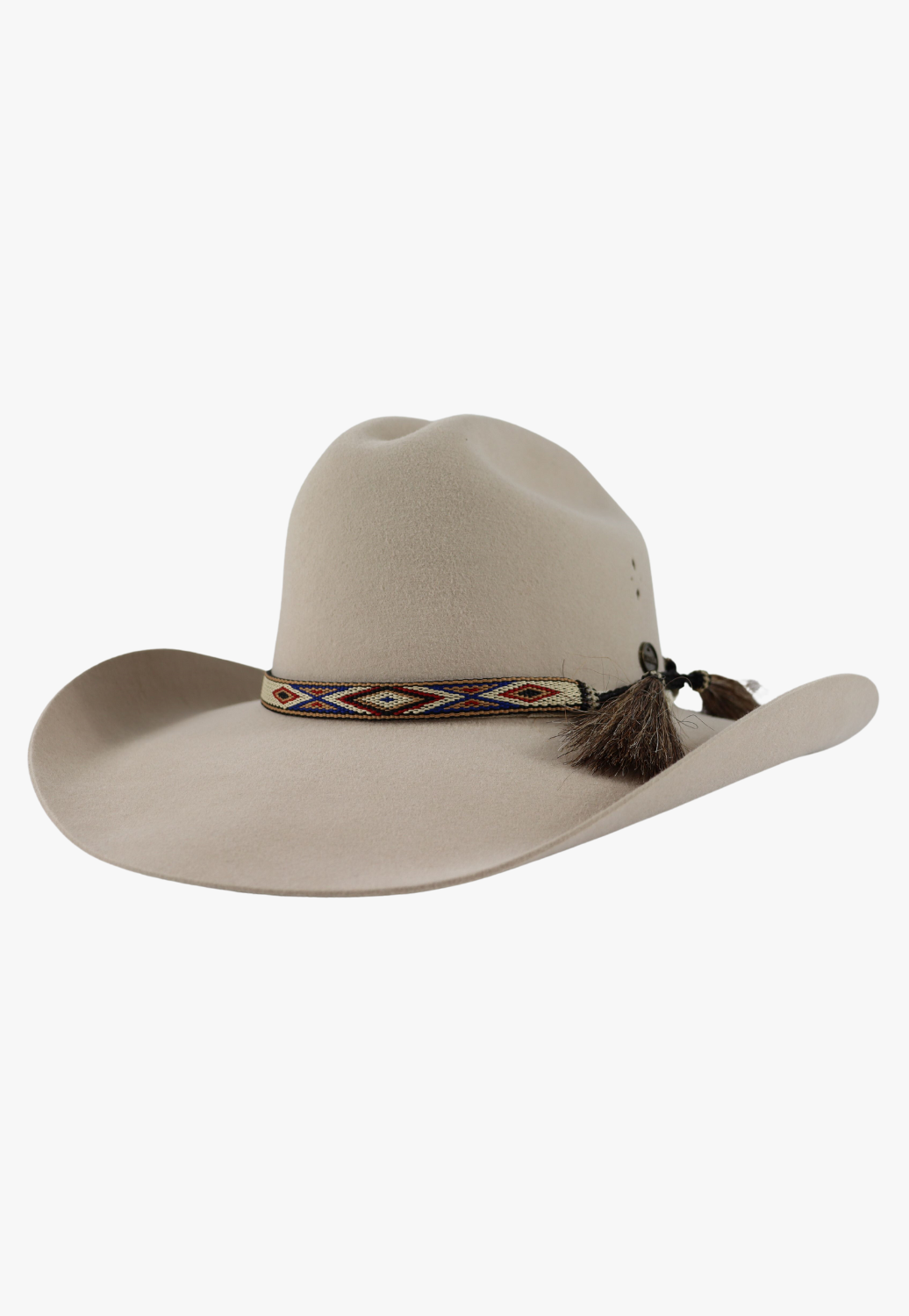 M and F Genuine Horsehair Tapestry Hatband