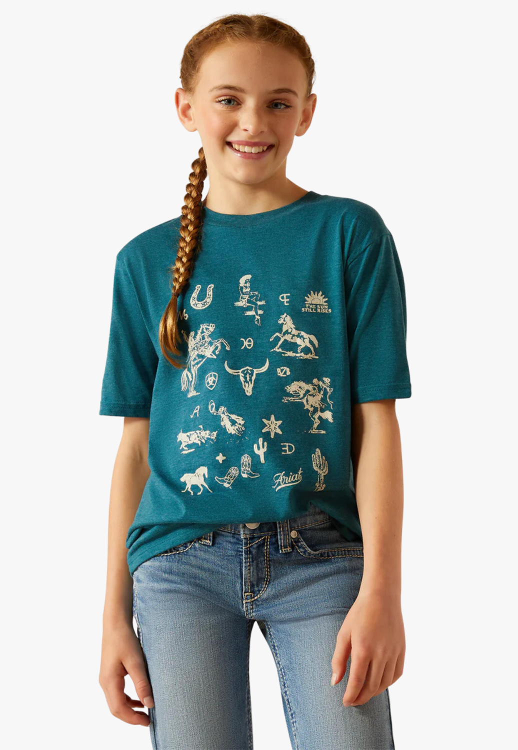 Ariat Girls Sketch Pad T-Shirt