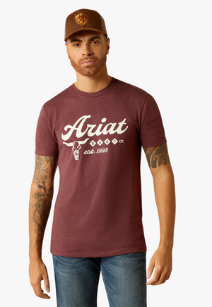 Ariat Mens Established Boot Co. T-Shirt