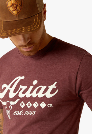 Ariat Mens Established Boot Co. T-Shirt