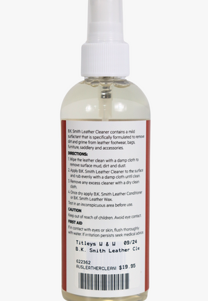 B.K. Smith Leather Cleaner 200ml