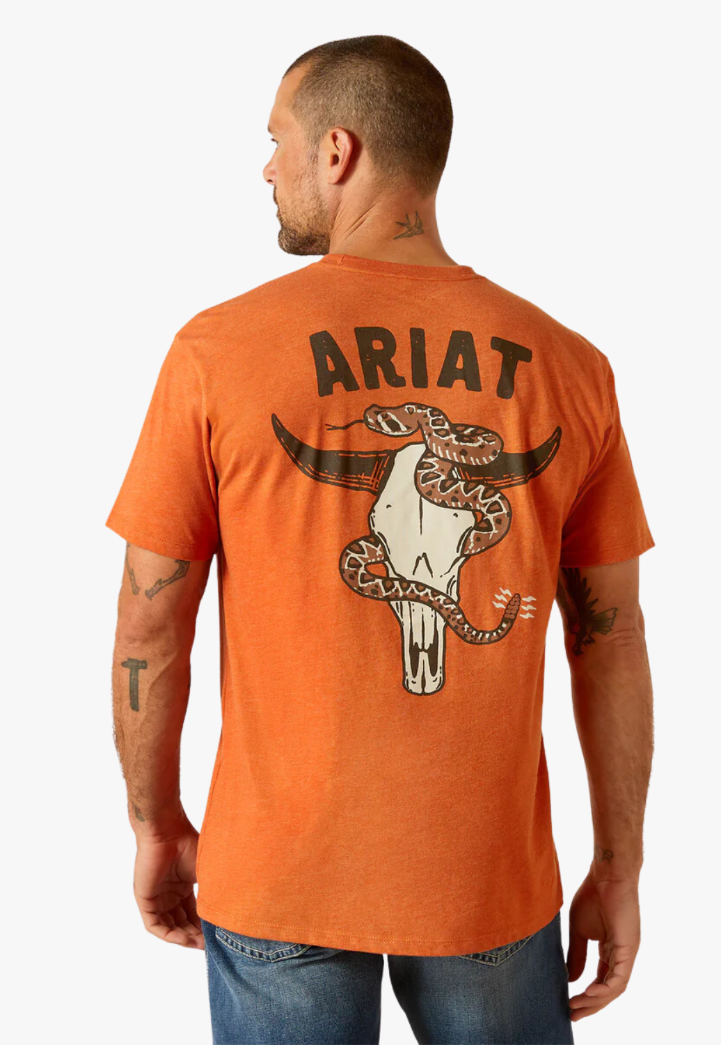 Ariat Mens Rattle Skull T-Shirt