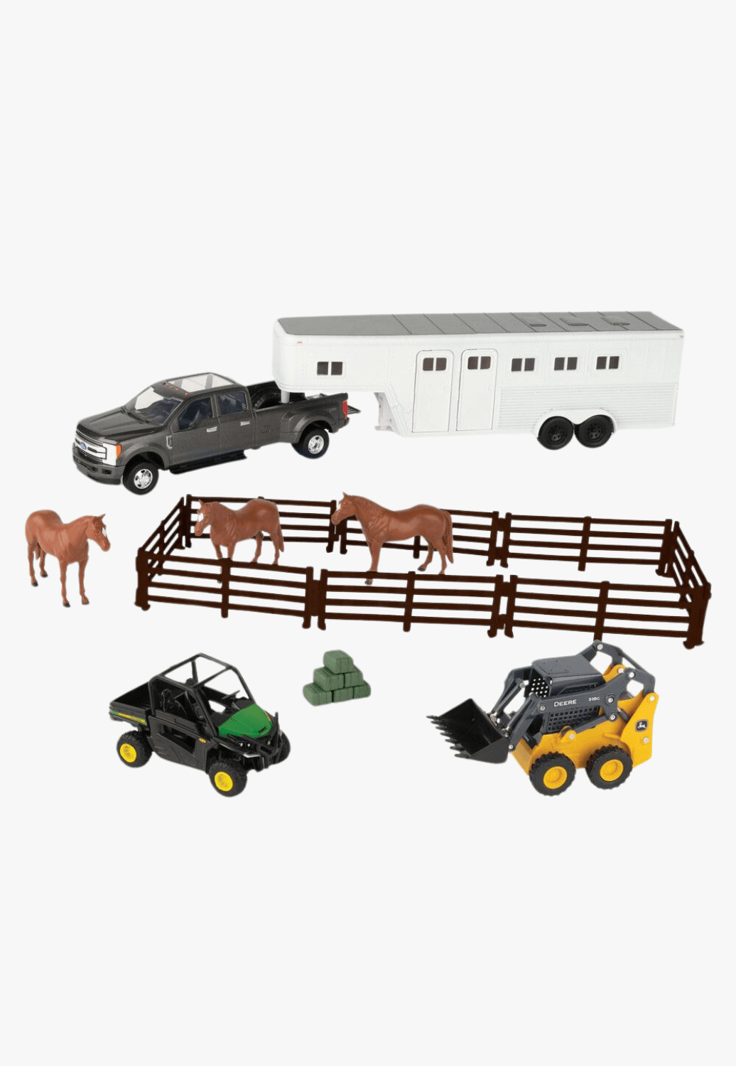 John Deere Hobby Set With JD Gator & Skid Steer