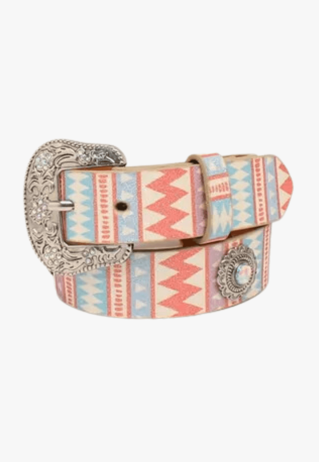 Angel Ranch Girls Multi Glitter Belt