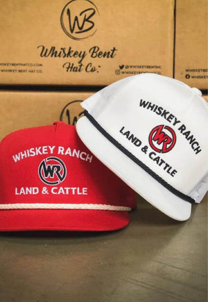 Whiskey Bent Hat Co Ranch Rope Cap