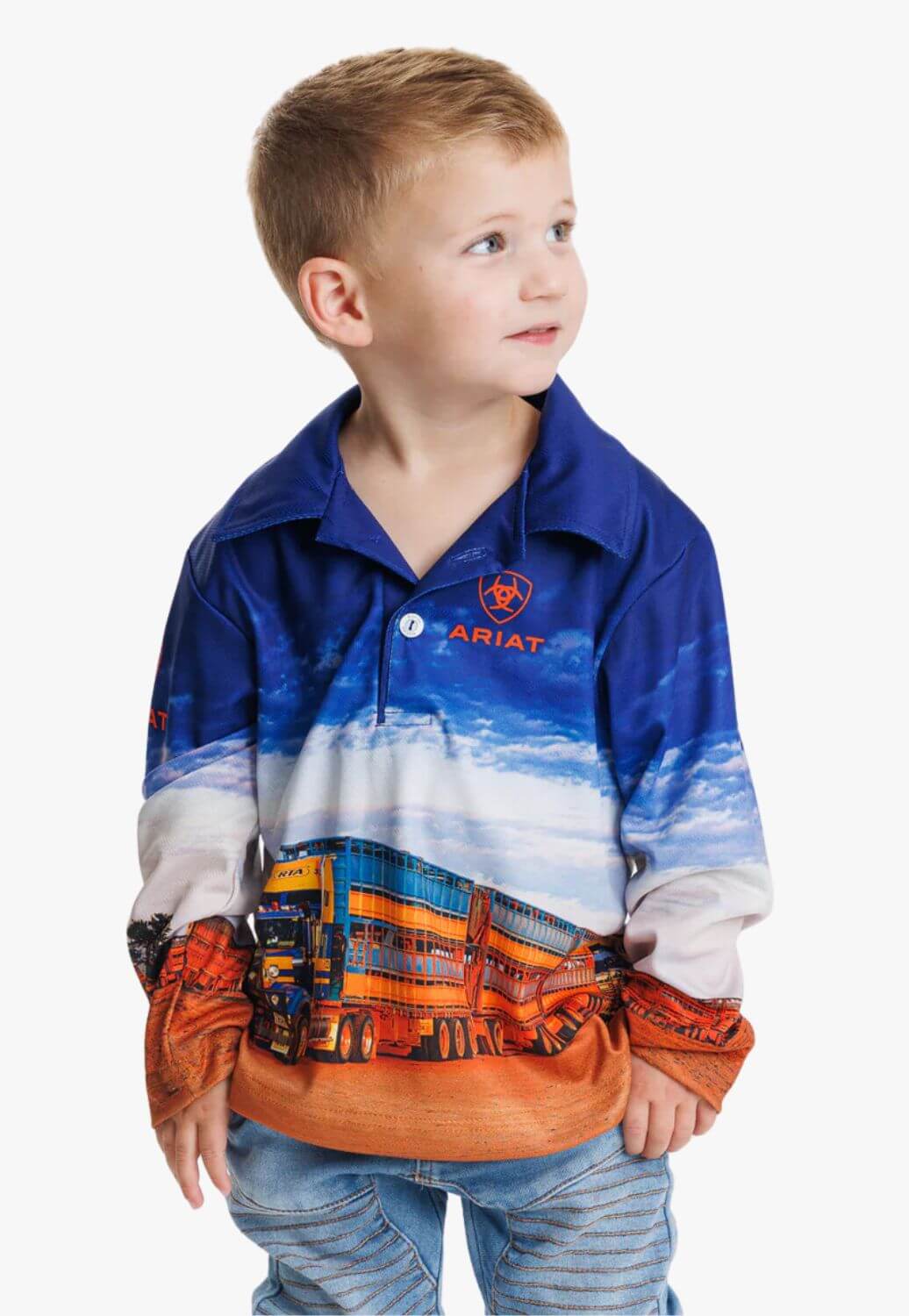 Ariat Kids Roadtrain Fishing Shirt - W. Titley & Co