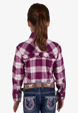 Pure Western Girls Shakia Long Sleeve Shirt