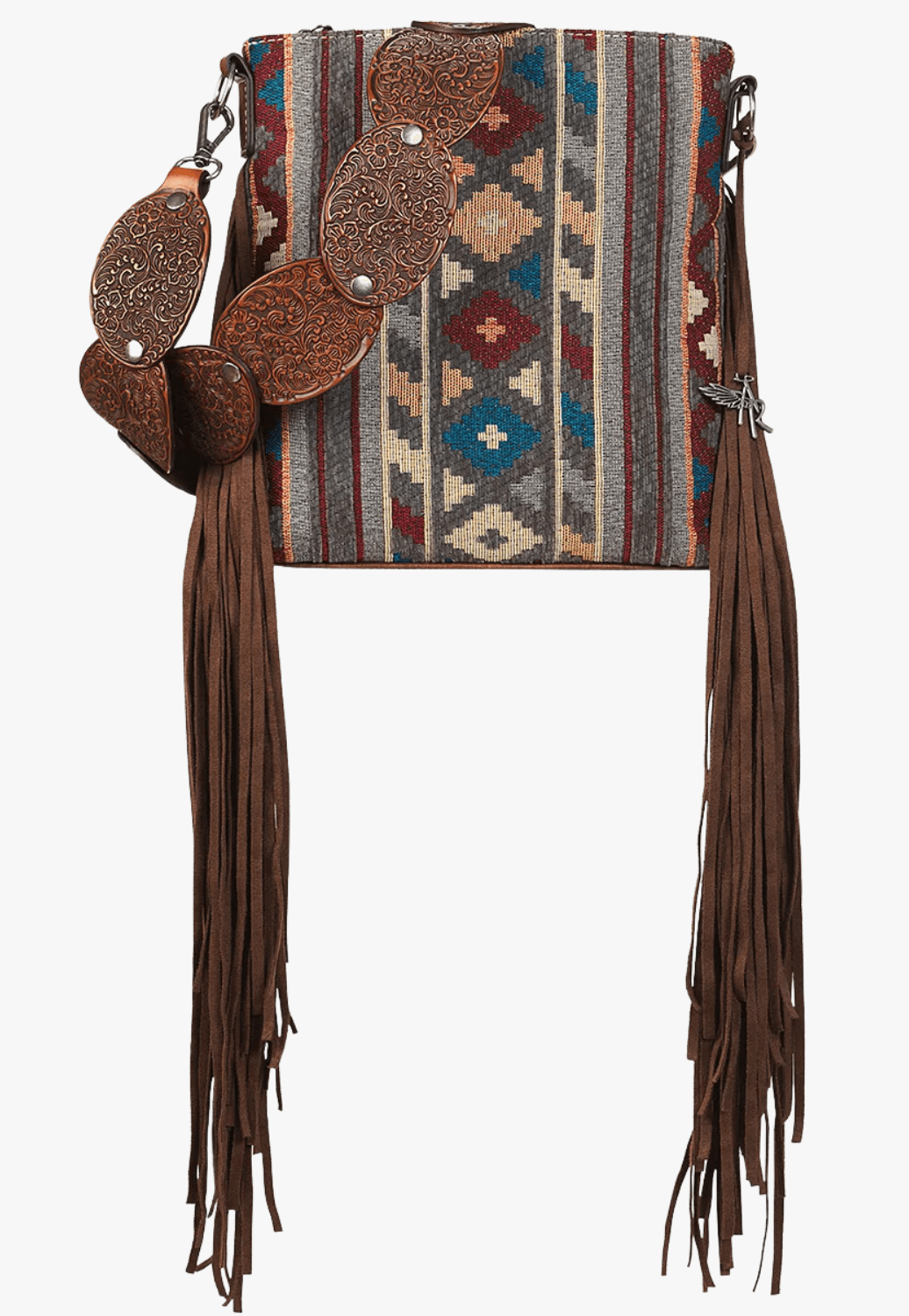 Angel Ranch Womens Southwest Collection Crossbody Bag