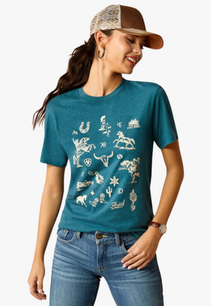 Ariat Womens Sketch Pad T-Shirt