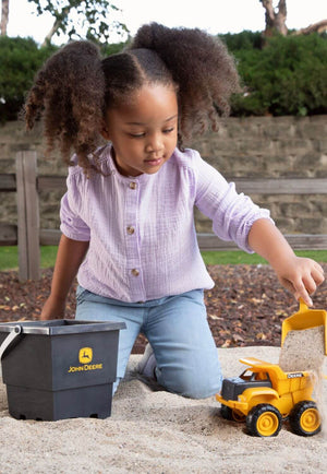 John Deere Dump Truck and Bucket Set