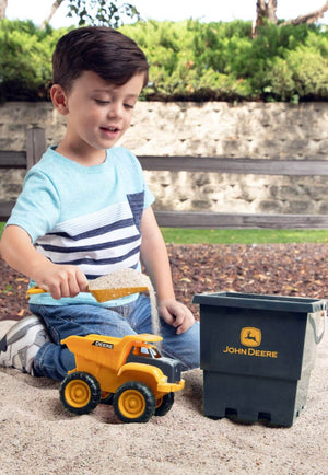 John Deere Dump Truck and Bucket Set