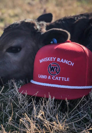 Whiskey Bent Hat Co Ranch Rope Cap
