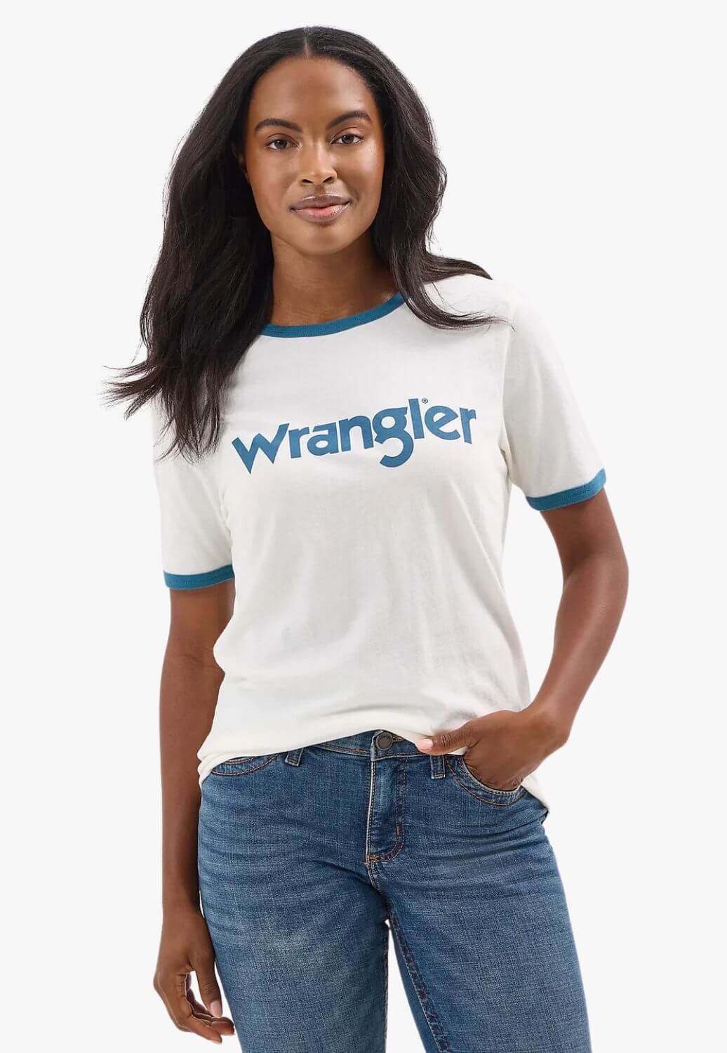 Wrangler Womens Logo Short Sleeve Tee