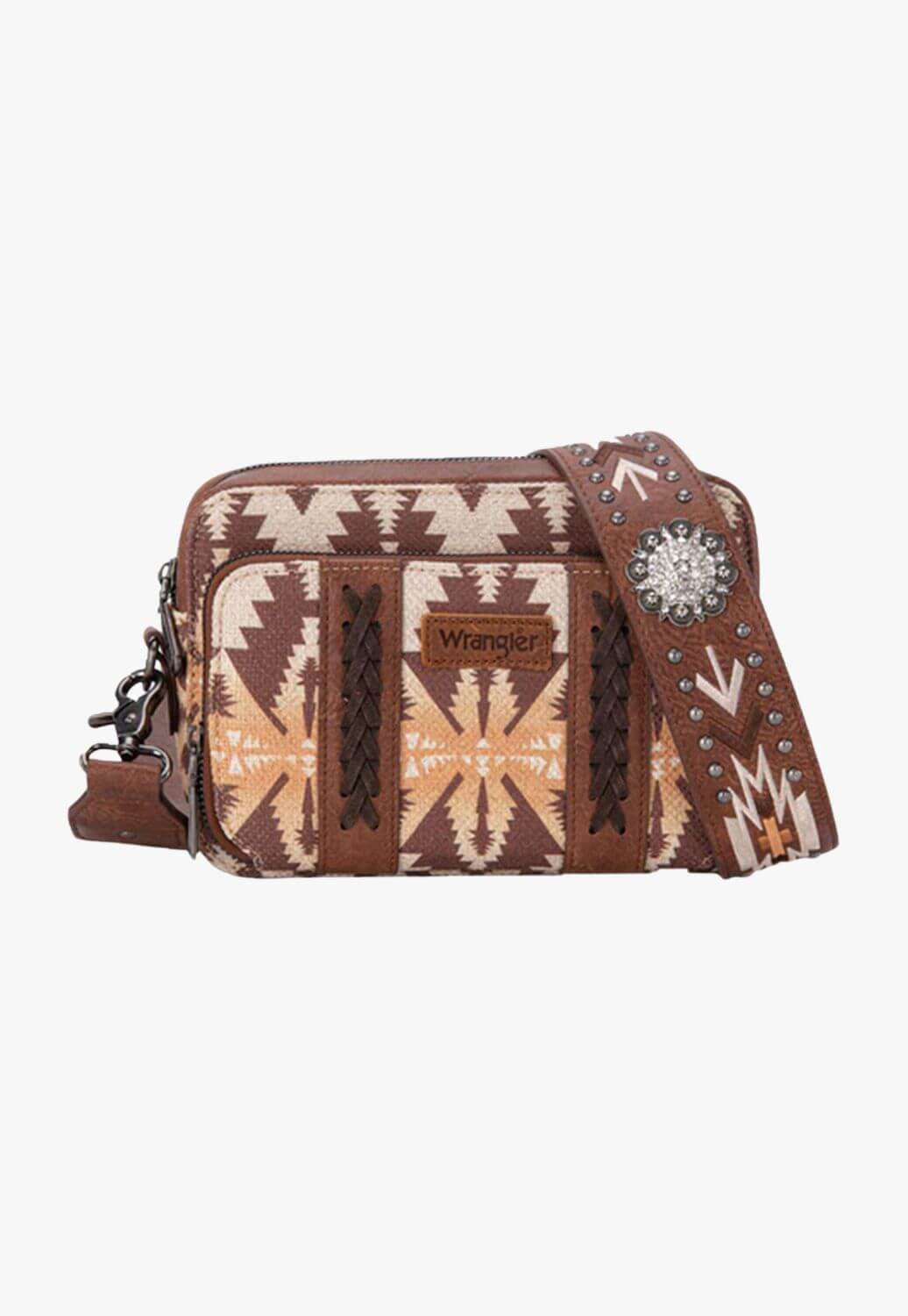 Wrangler Southwestern Wallet Crossbody Bag