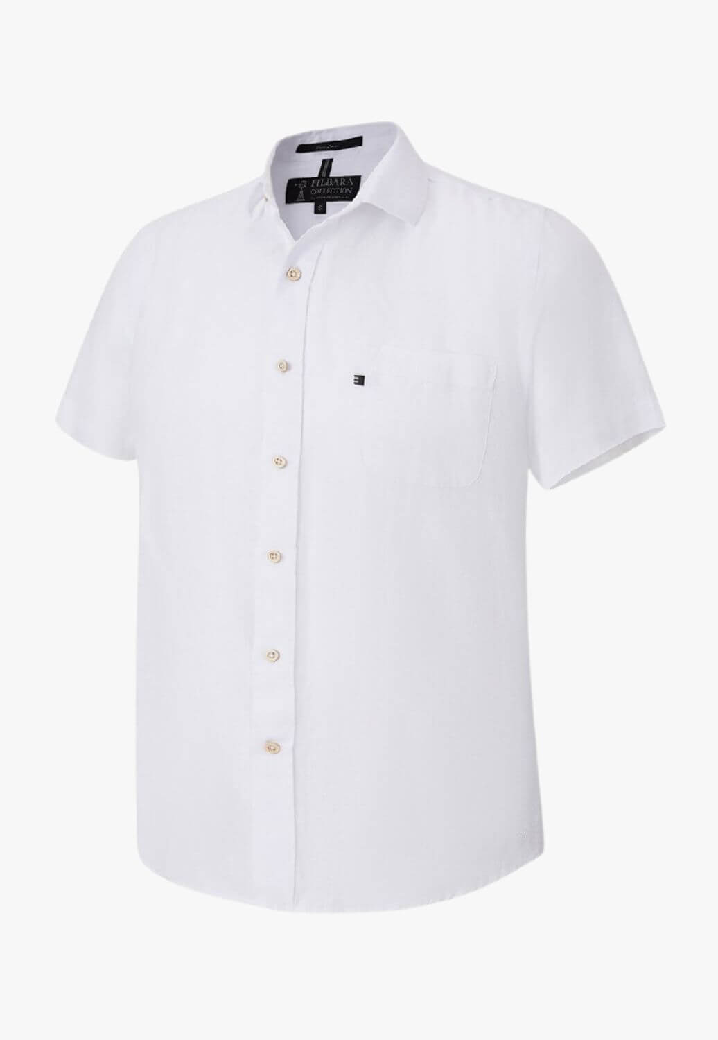 Pilbara Mens Linen Short Sleeve Shirt