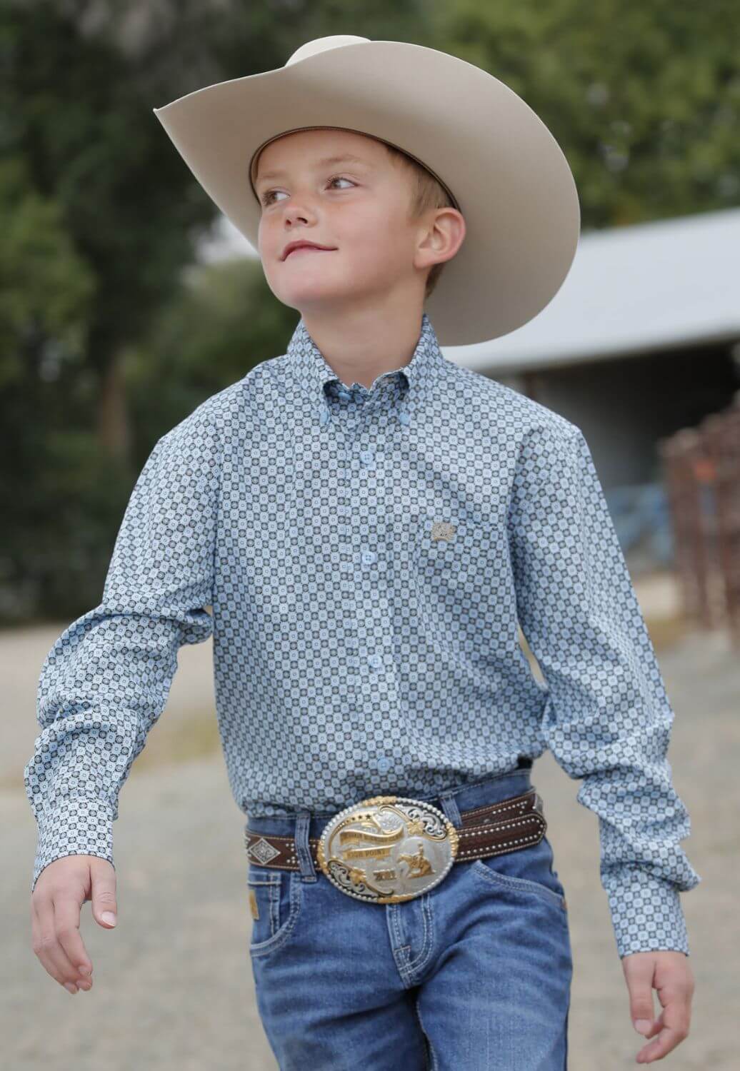 Cinch Boys Long Sleeve Shirt