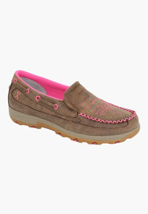 Twisted X Womens Stitch Slip On Moc