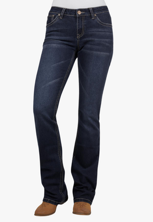 Pure Western Womens Ivy Relax Rider Jean