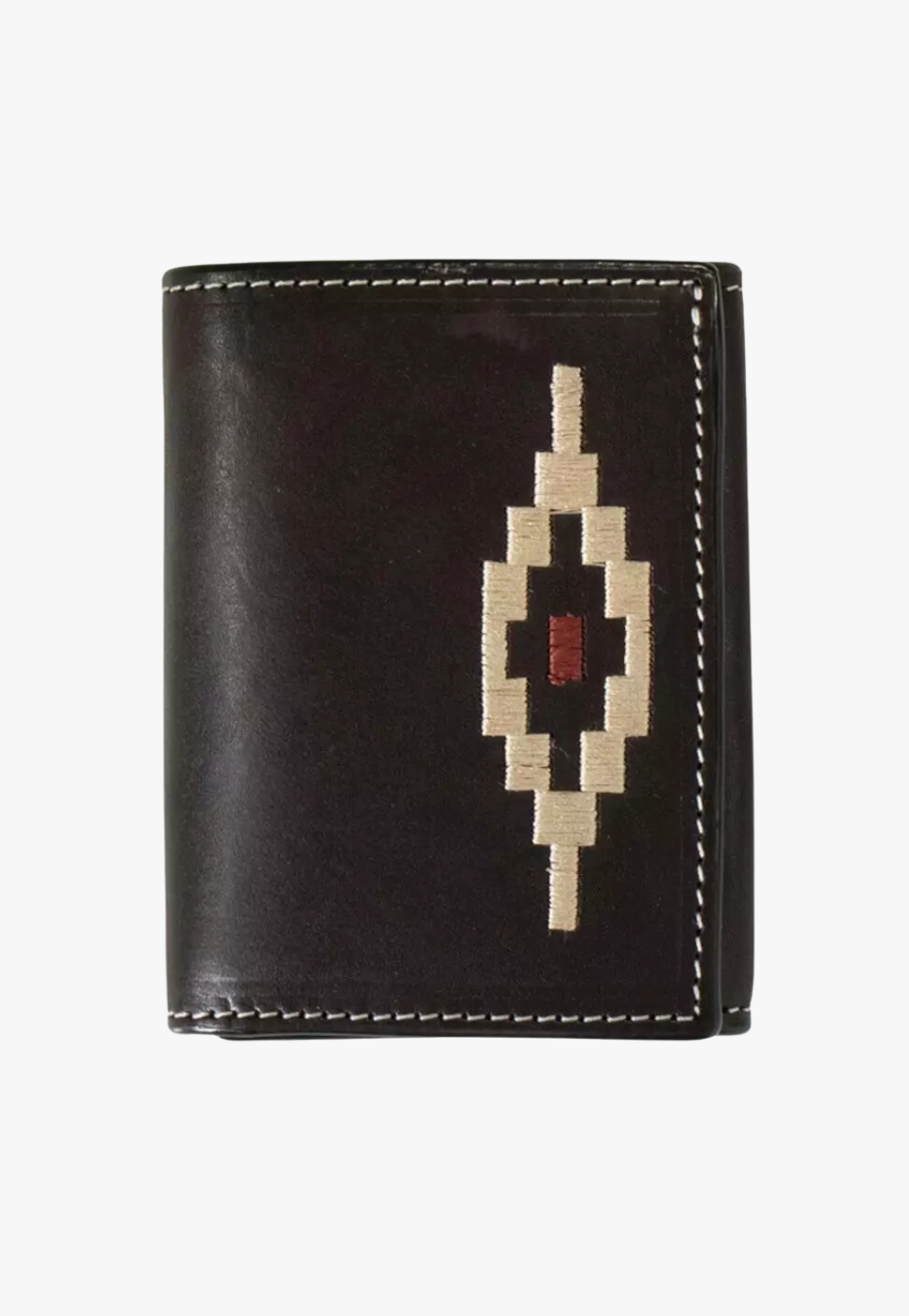 3D Mens Southwest Lacing Trifold Wallet