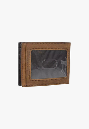 Nocona Mens Metal Clip Bifold Wallet