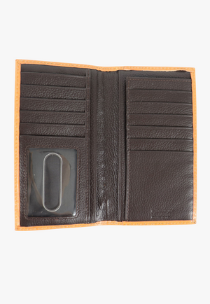 Nocona Floral Emboss Rodeo Wallet