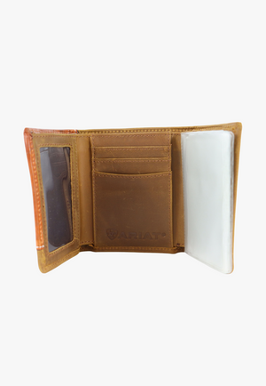 Ariat Mens Tri-Fold Wallet