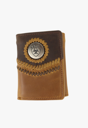 Ariat Mens Tri-Fold Wallet