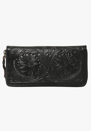 American Darling Tooled Leather Wallet