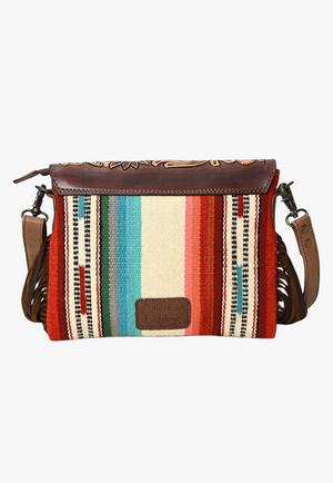 American Darling Tooled Leather Crossbody Bag