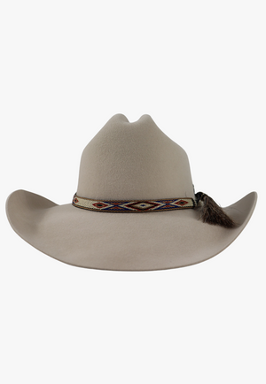 M and F Genuine Horsehair Tapestry Hatband