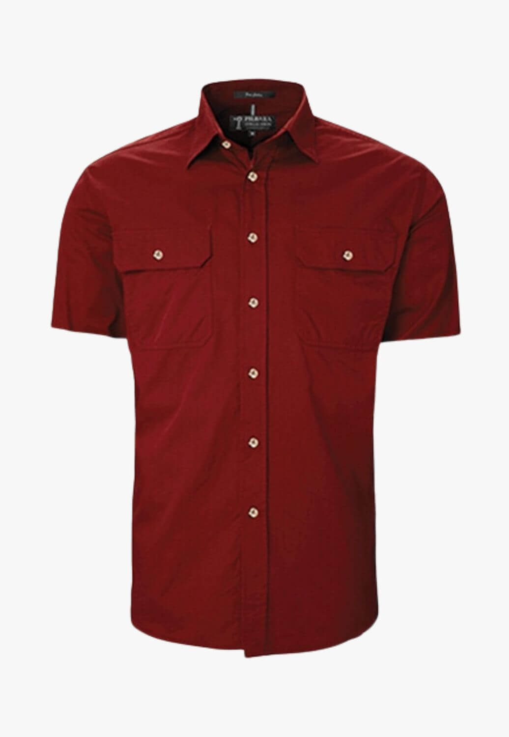 Pilbara Mens O/Front S/Sleeve Work Shirt RM500BTS