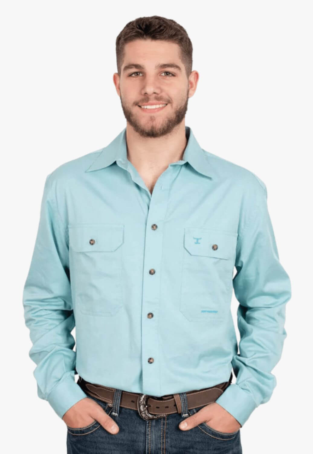 Just Country Mens Evan Work Shirt JC20202