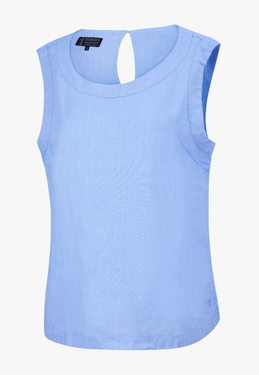 Pilbara Womens Linen Singlet