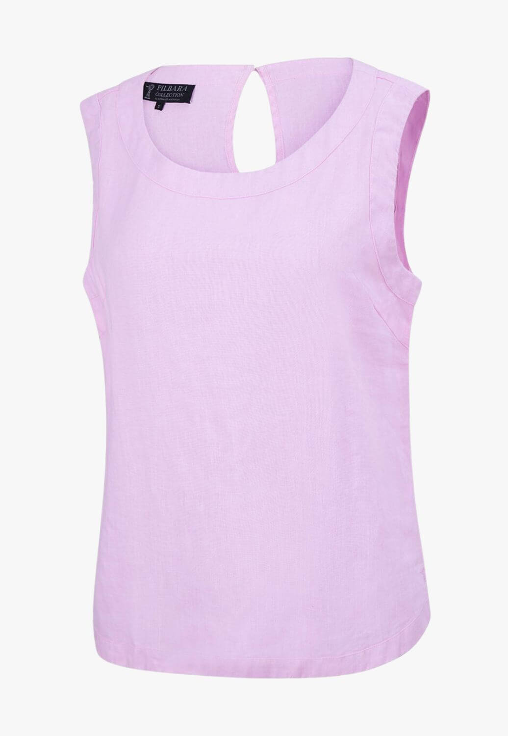 Pilbara Womens Linen Singlet