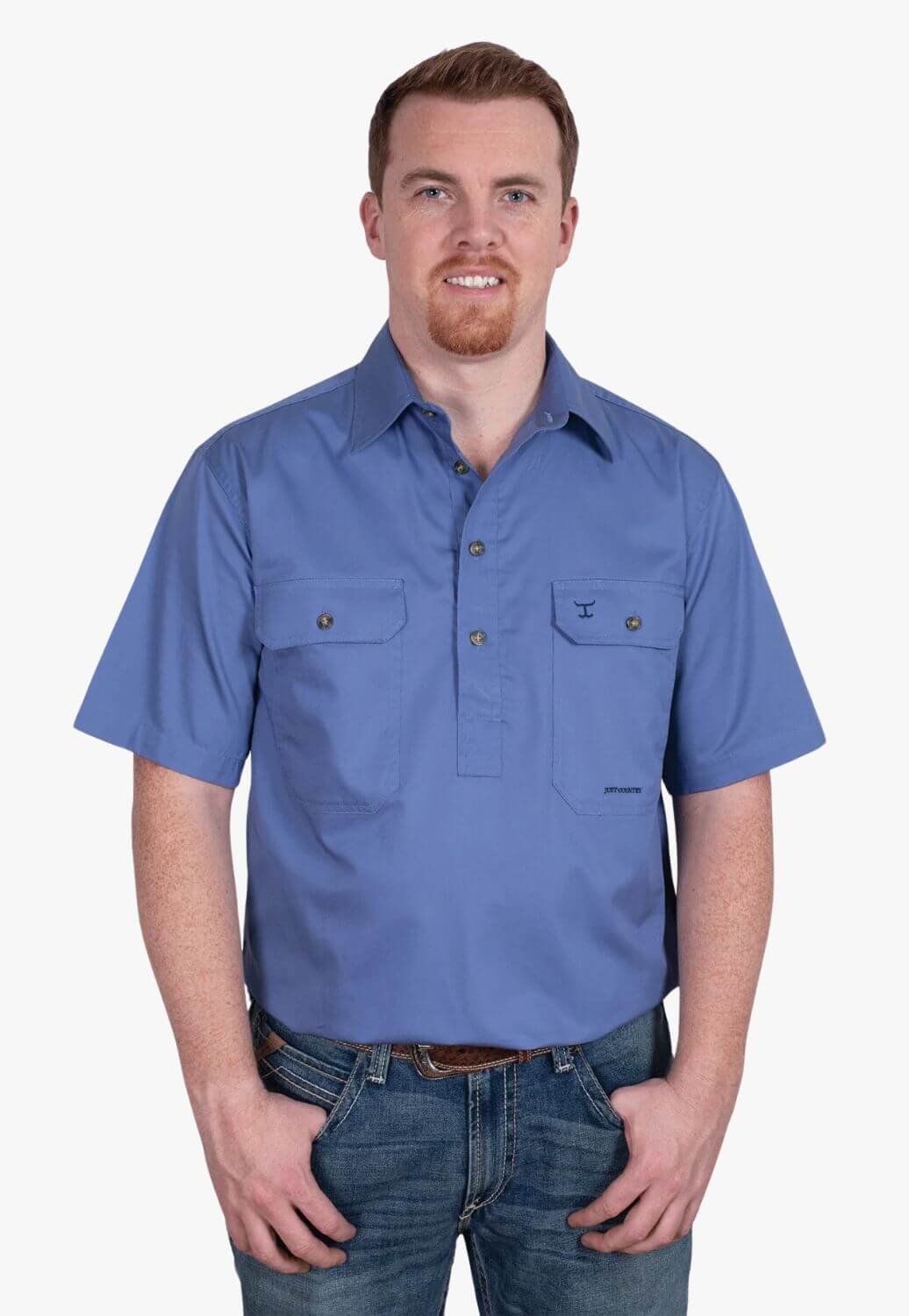 Just Country Mens Adam Work Shirt JC10104