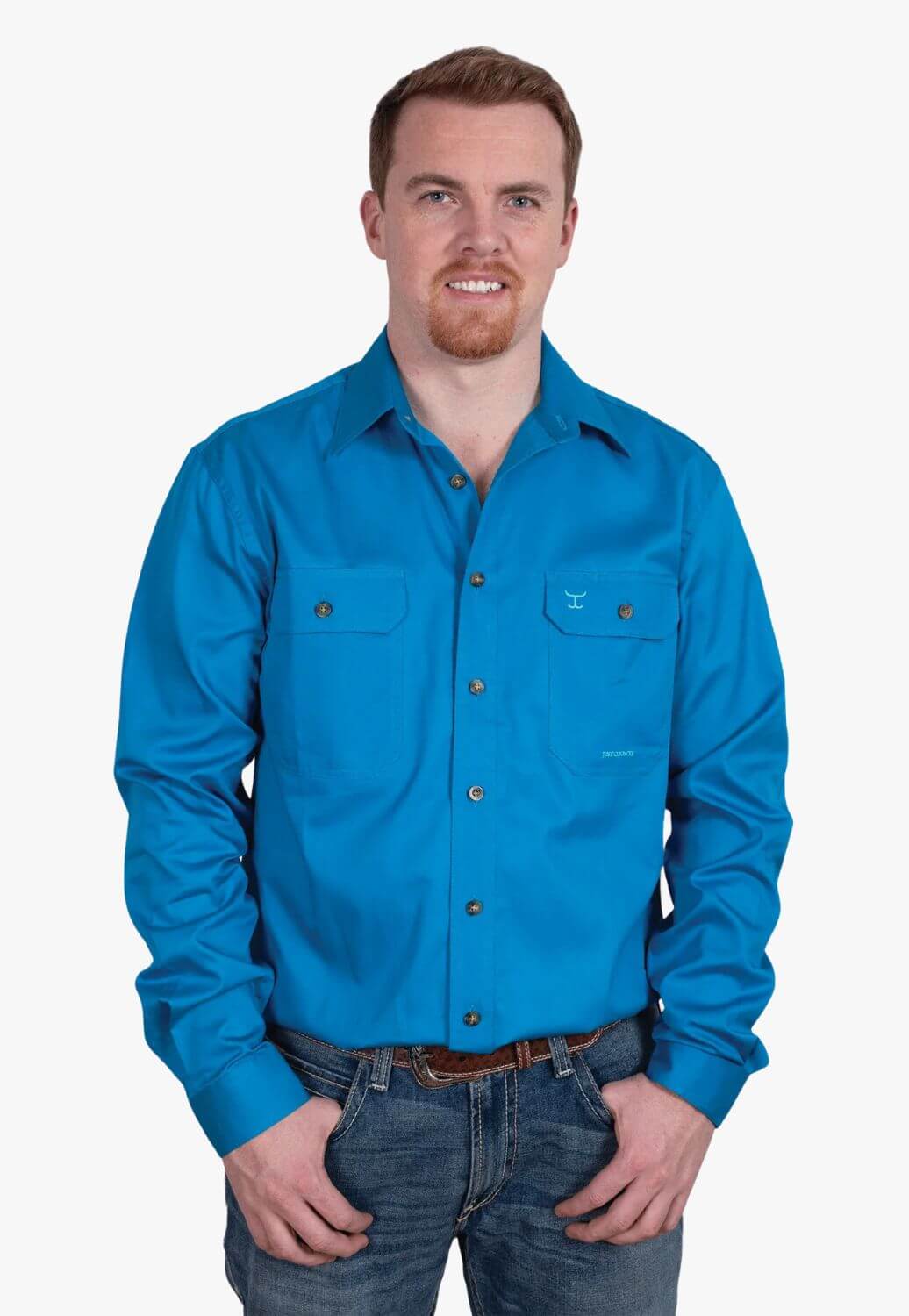 Just Country Mens Evan Work Shirt JC20202