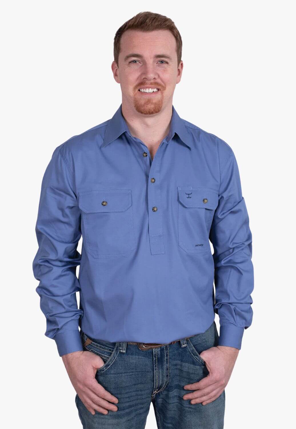 Just Country Mens Cameron Work Shirt JC10101