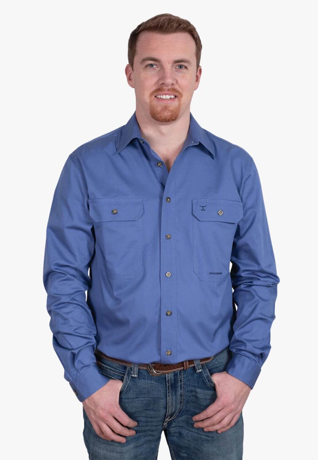 Just Country Mens Evan Work Shirt JC20202