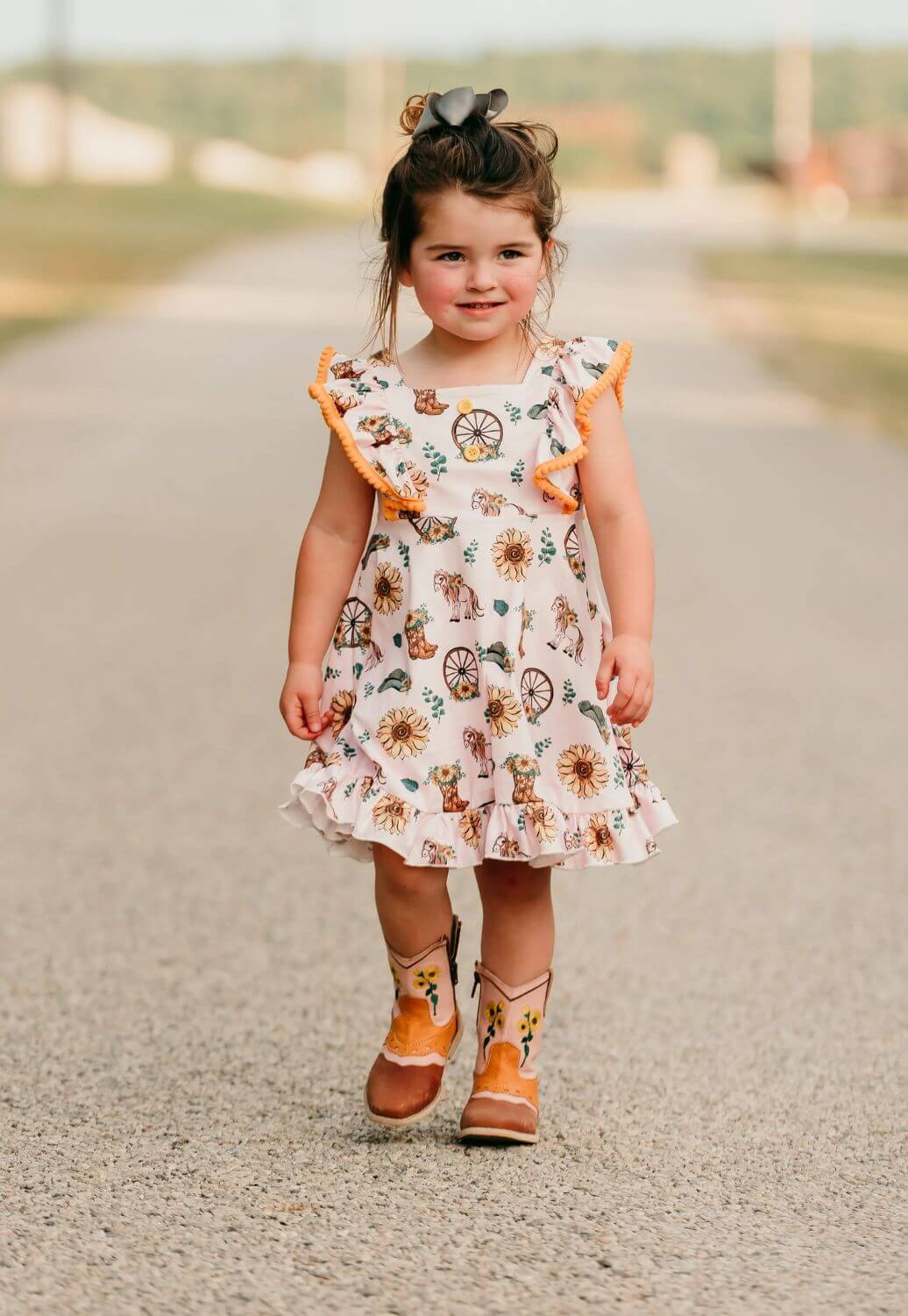 Shea Baby Sunflower Dress