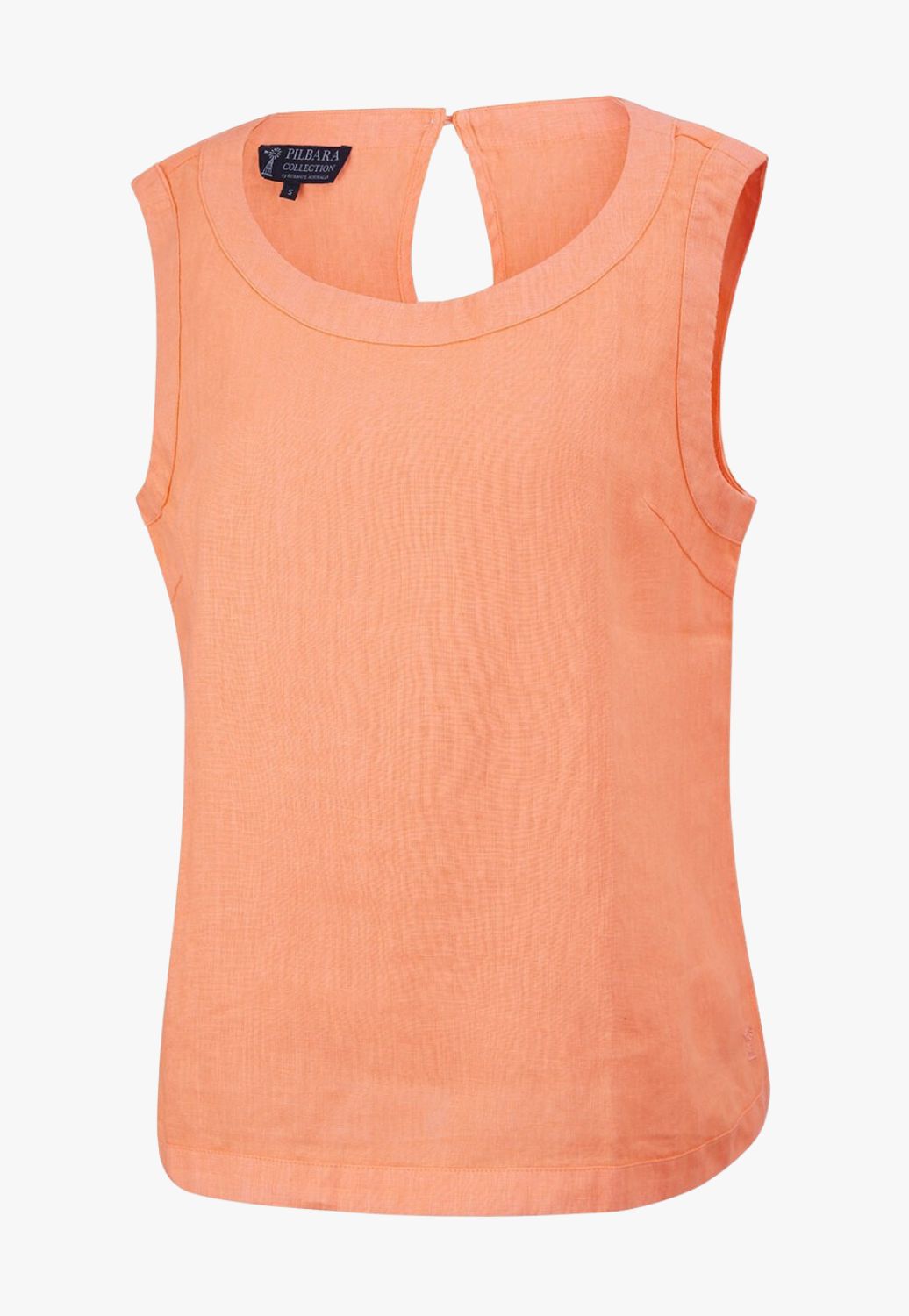 Pilbara Womens Linen Singlet