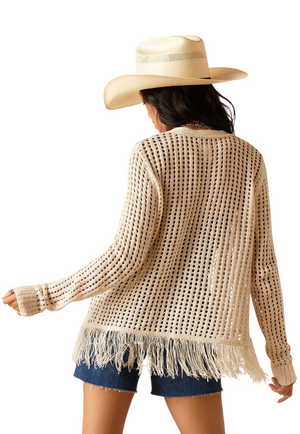 Ariat Womens Frolic Fringe Sweater